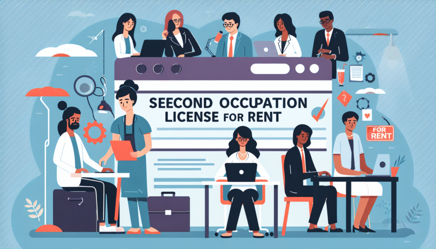 licencia segunda ocupación para alquiler